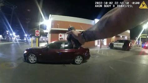 texas cop fired after shooting unarmed teen in fast food restaurant parking lot vladtv
