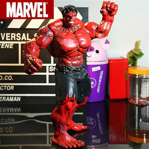 Red Hulk Action Figure The Avengers Hulk Marvel Pvc Action Figures Collectible Model Toys 10