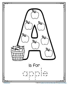 With these exciting free train coloring pages printable, you will open up new doors of exploration and imagination for your child. Letter A is for Apple - Trace and Color Printable FREE by ...