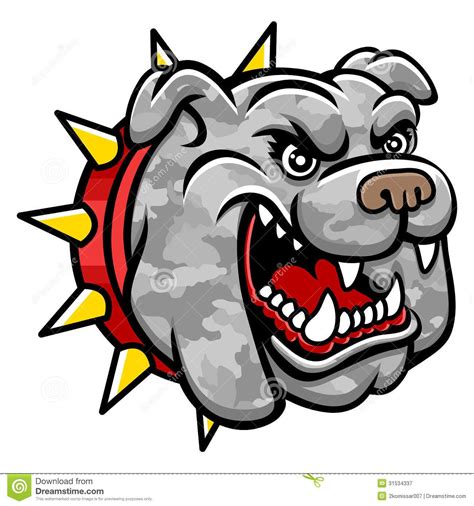 Logo Anjing Bulldog Keren