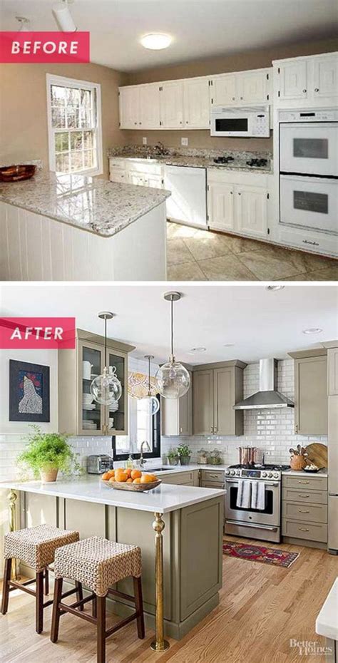 Purchasing new cabinets for your kitchen can be a. 18 Gorgeous Interior Design Renovation Ideas | Small kitchen renovations, Kitchen cabinet ...