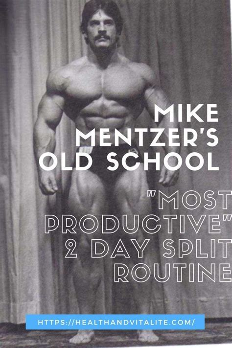 Mike Mentzer Workout Routine Build Muscle Fast Fitness Glam Life