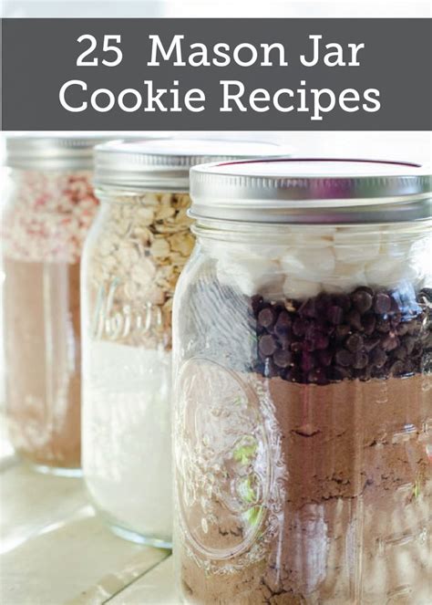 Easy Mason Jar Cookie Recipes Freebie Finding Mom Mason Jar