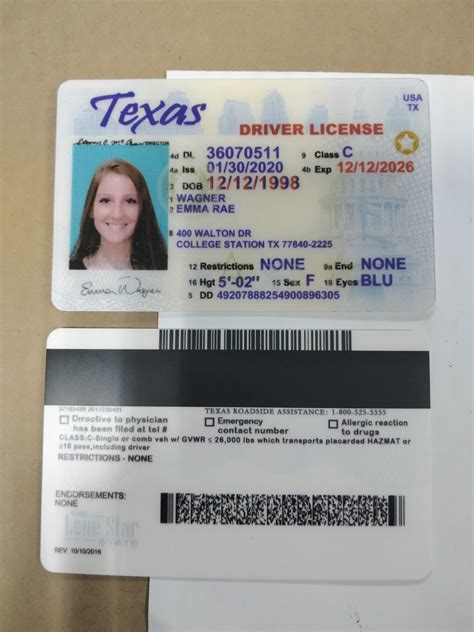 Texas Fake Id Buy Scannable Fake Ids Idtop