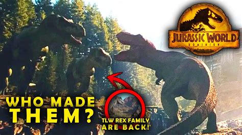 Jurassic World Dominion 2 New Tyrannosaurus Explained Official