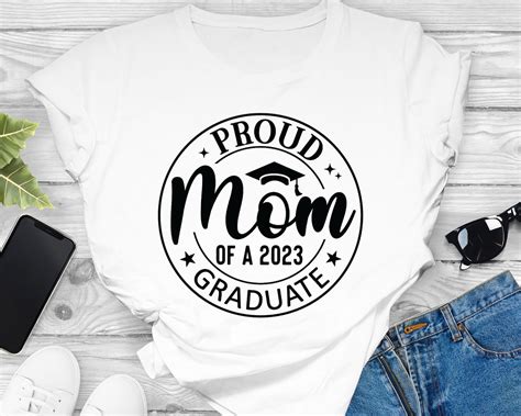 Proud Mom Of A 2023 Graduate Svg Proud Dad Of A Graduate Svg Etsy
