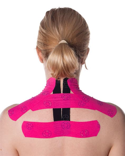 Kinesiology Taping For Upper Back And Shoulders Step 4 Physical