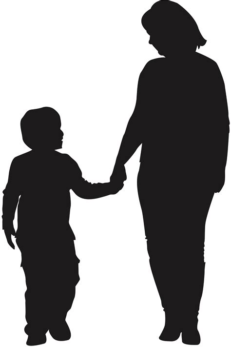 Human Silhouette Standing Png