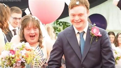 Down Syndrome Couple Our Wedding Was ‘loves Dream Bbc News
