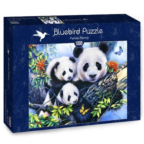 Puzzle 1000 Pièces La Famille De Pandas Acheter Vos Jeux De Société