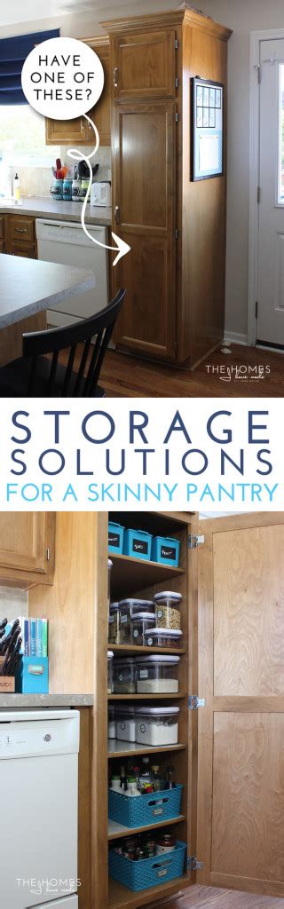 Maybe you would like to learn more about one of these? Organize This: Storage Solutions for a Skinny Pantry | The ...