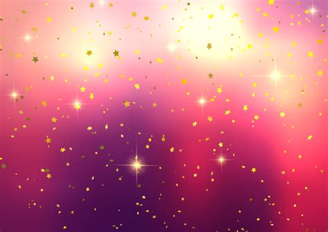 Festive background with star confetti 267210 Vector Art at Vecteezy