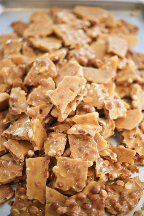 Easy Homemade Peanut Brittle Our Favorite Christmas Treat The