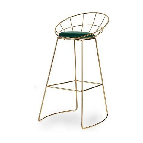 stainless steel metal bar stool with back at rs 2500 in jodhpur id 2852084430448