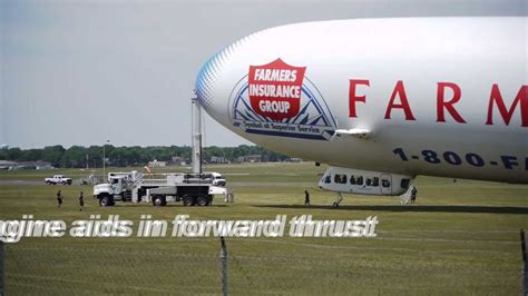 Worlds Largest Zeppelin Eureka Farmers Blimp Airship Time Lapse