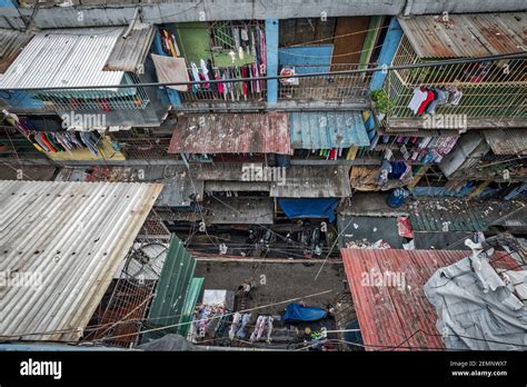 Tondo Slum Manila Philippines Bidonville Stock Photo Alamy