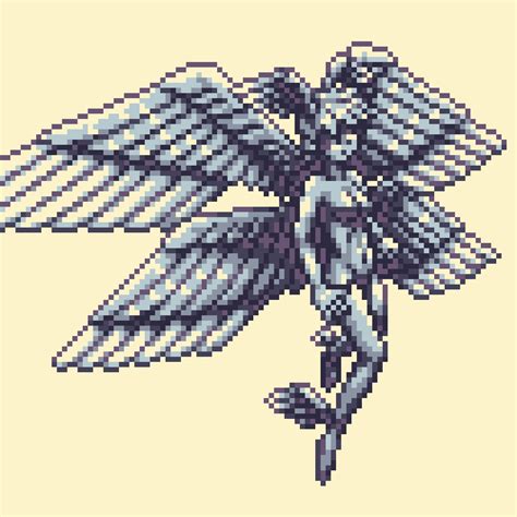 Pixel Art Ange