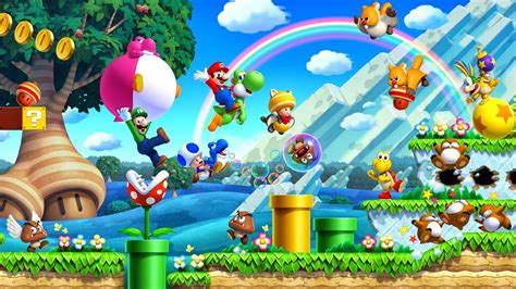 New Super Mario Bros U Hd Wallpapers And Backgrounds