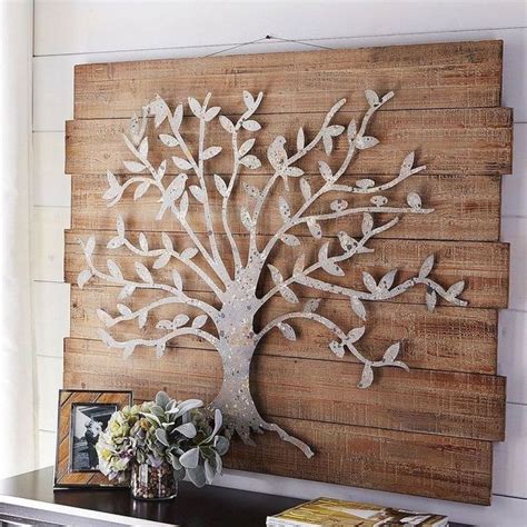 Awesome Wall Tree Decorating Ideas That Will Inspire You34 Metal