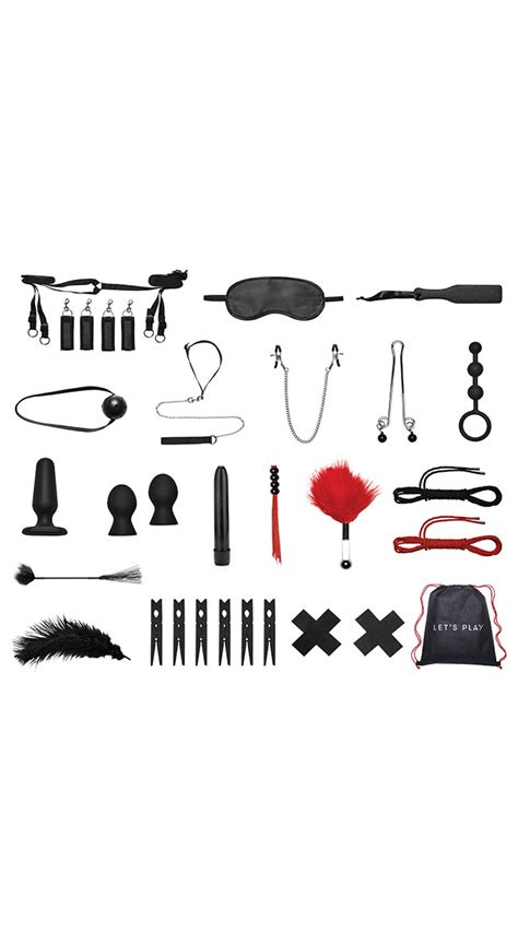 All You Need 20pc Bed Spreader Set Kink Sex Kit