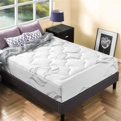 zinus mattress queen double king single bed memory foam pocket spring hybrid ebay