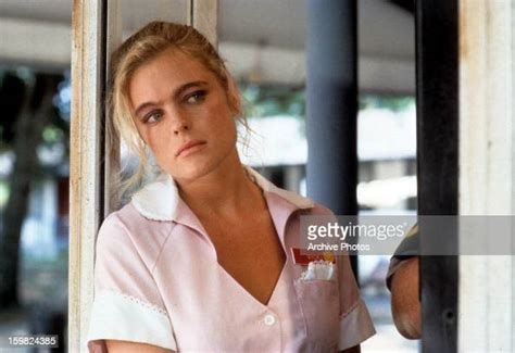 Erika Eleniak In Waitress Outfit In A Scene From The Film Chasers