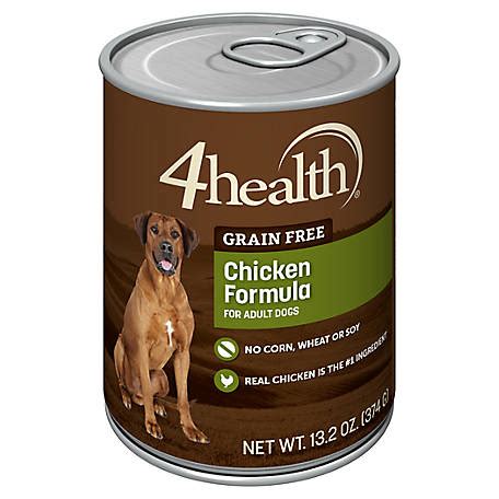 So which one shall you buy? 4health Grain Free Chicken Dog Food, 13.2 oz. Can at ...