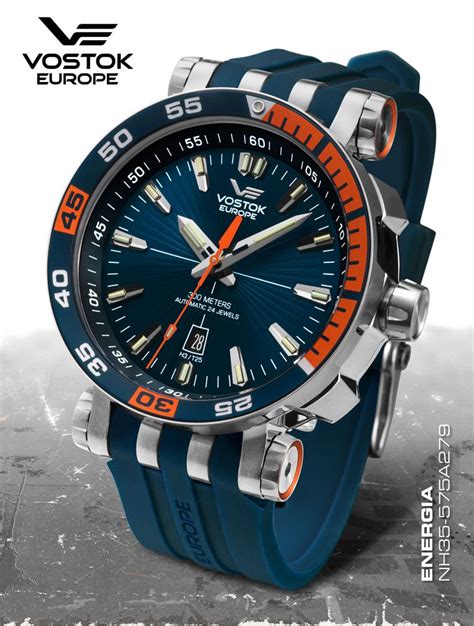 Vostok Europe Energia Rocket Automatic Nh35 575a279 Maier Uhrende