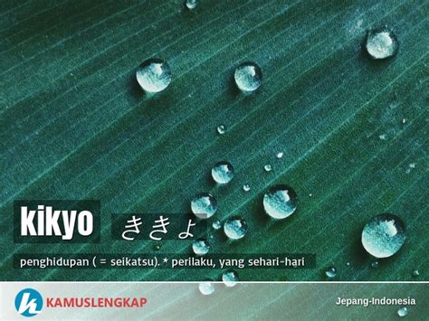 Arti Kata ききょ Kikyo Dalam Kamus Lengkap Jepang Indonesia Kamus