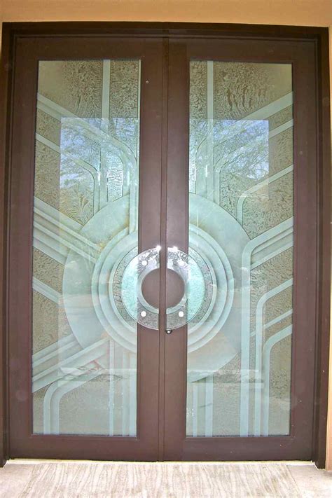 Glass interior doors, also known as french doors, enhance and beautify your living space in a way no other style can do. art deco glass - Sans Soucie Art Glass