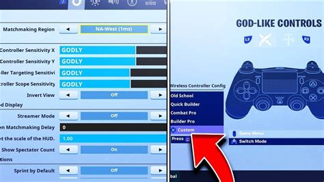  - perfect settings for fortnite ps4