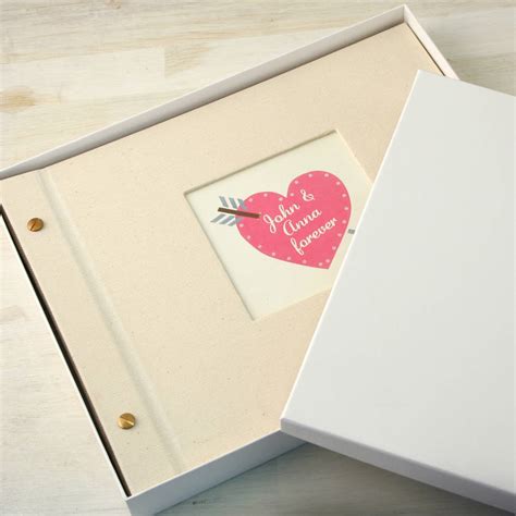 Personalised Valentines Photo Album By Made By Ellis
