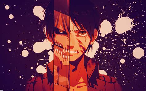 Attack on titans, shingeki no kyojin, mikasa ackerman, eren jeager. Fondo De Pantalla Hd Para Pc Shingeki No Kyojin - keziaeloise