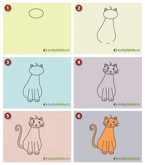 Cum Se Deseneaza O Pisica Suntparintero