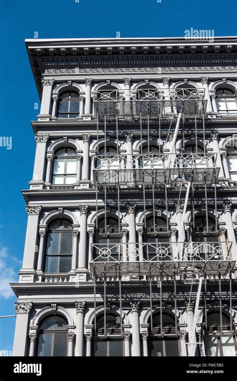 Haughwout Building In The Cast Iron District Of Soho In New York City