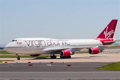 Virgin Atlantic B747 G Vxlg Manchester 25512 Russellharrylee Flickr