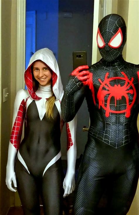 Spiderman And Spider Gwen Costume Girl S Spider Gwen Costume Spider