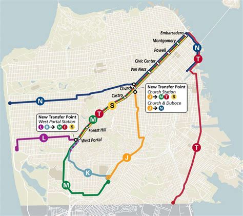 Big Changes For Certain Muni Rail Lines As The Agency Prepares To