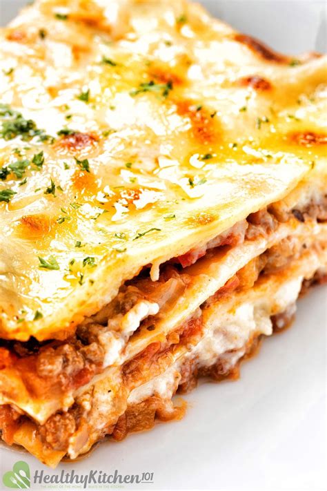 Lasagna Recipe A Healthy Take On An Italian Inspired Comfort Food