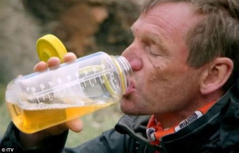 Bear Grylls Gets Celebrities To Drink Their Own Urine On Mission Survive Daily Mail Online