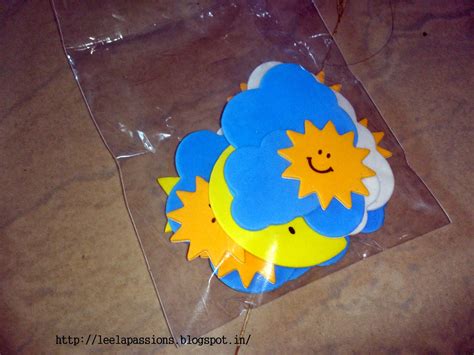 Little Medha Growing Up Sun And Moon Craft