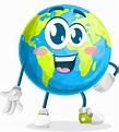 Earth Cartoon Vector Character | GraphicMama