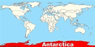 Antarctica location on the World Map - Ontheworldmap.com