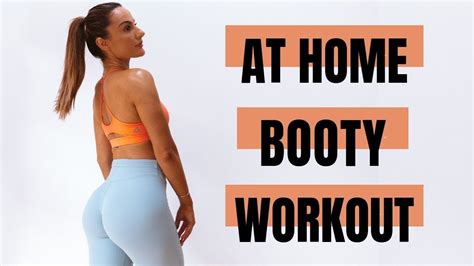 at home booty workout full workout youtube