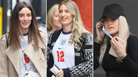 England Wags Arrive At Wembley To Cheer On Footballers As They Face Germany In Euros Mirror Online
