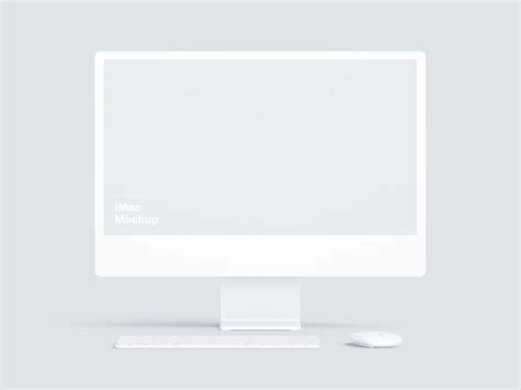 Imac 24 Inch 2021 Psd Mockup Mockupsq