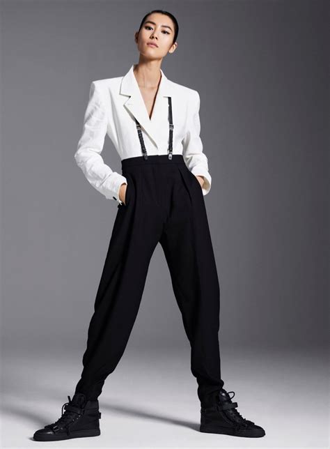 Liu Wen Instyle Menswear Suiting Fashion Editorial