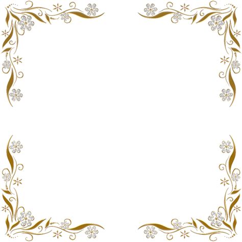 Download Silver And Gold Border Full Size Png Image Pngkit