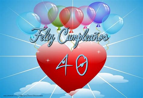 40 Años Feliz Cumpleaños