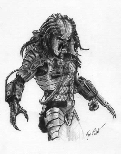7 predator drawing easy for free download on ayoqq cliparts. How to draw Predator step by step | ARCMEL.COM